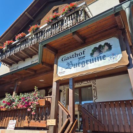 Gasthof Zur Burgruine Pottenstein Exterior foto